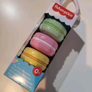 Fisher Price My First Macaron Rattle Baby Toy